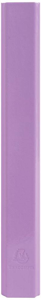 Exacompta Aquarel ringmap uit gecoat karton, ft A4, met 2 D-ringen, rug van 4 cm, geassorteerde kleuren