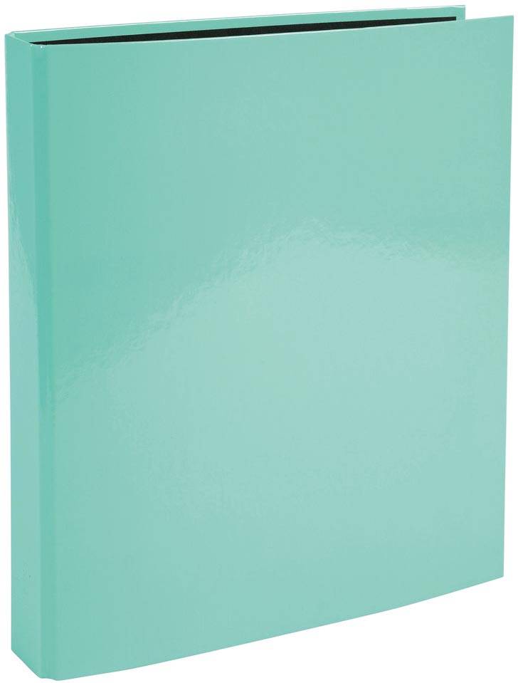 Exacompta Aquarel ringmap uit gecoat karton, ft A4, met 2 D-ringen, rug van 4 cm, geassorteerde kleuren