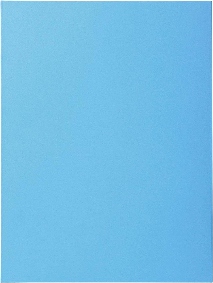 Exacompta dossiermap Super 180, voor ft A4, pak van 100 stuks, felblauw