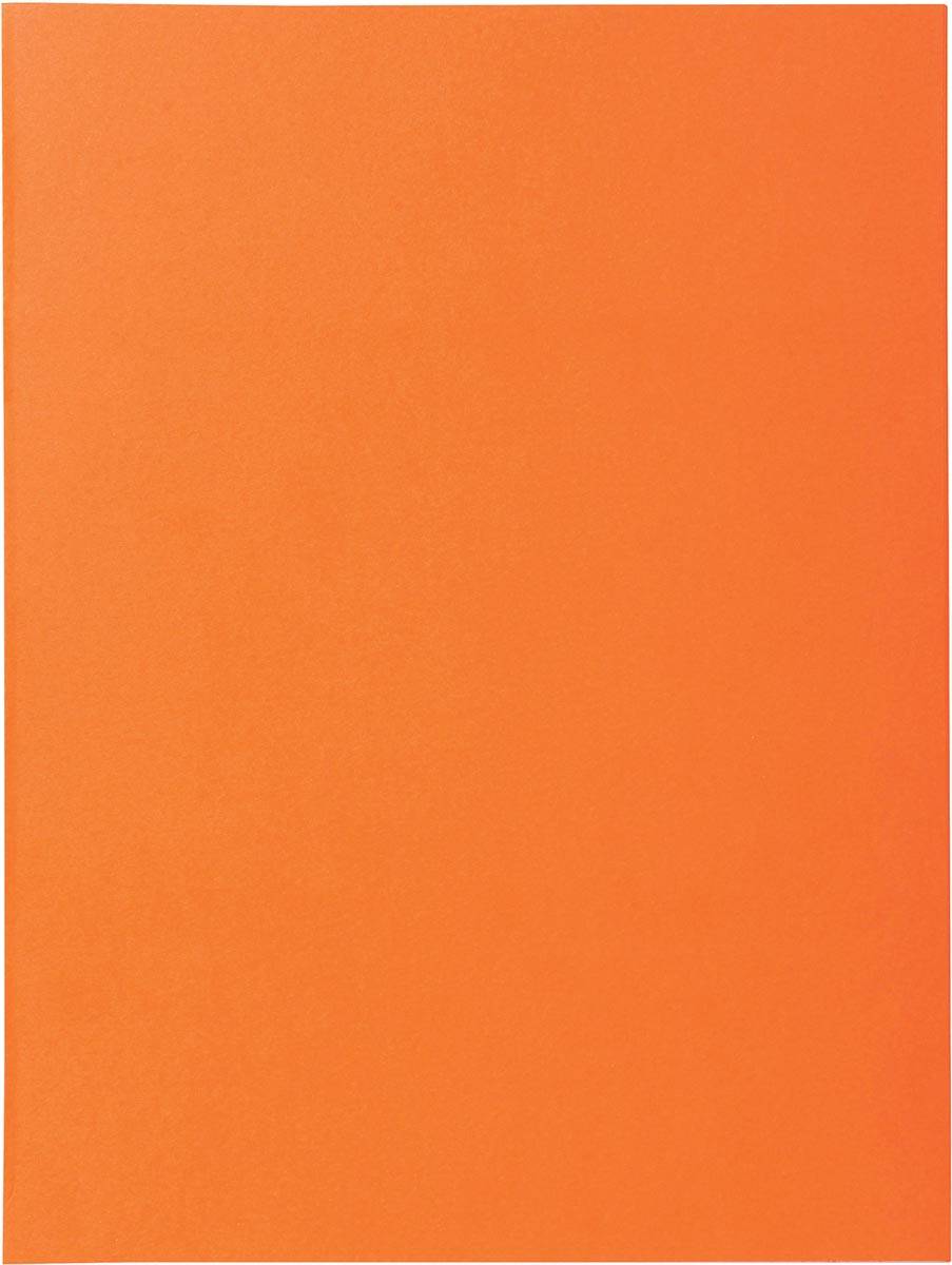 Exacompta dossiermap Super 180, voor ft A4, pak van 100 stuks, oranje