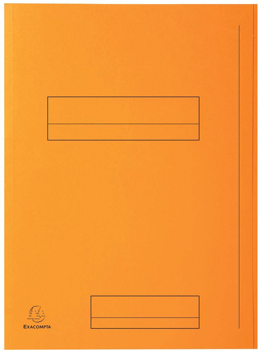 Exacompta dossiermap Super 210, pak van 50 stuks, oranje