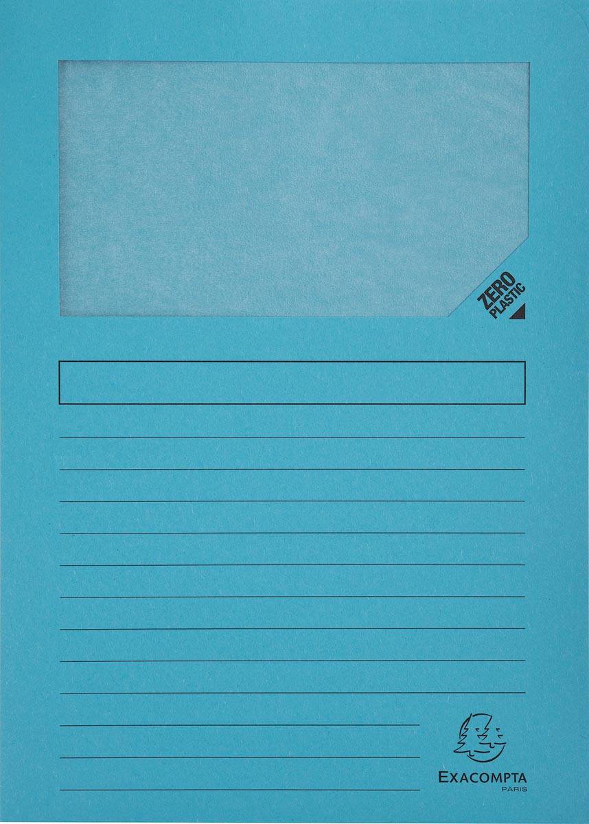 Exacompta L-map Forever, voor ft A4, pak van 25 stuks, lichtblauw