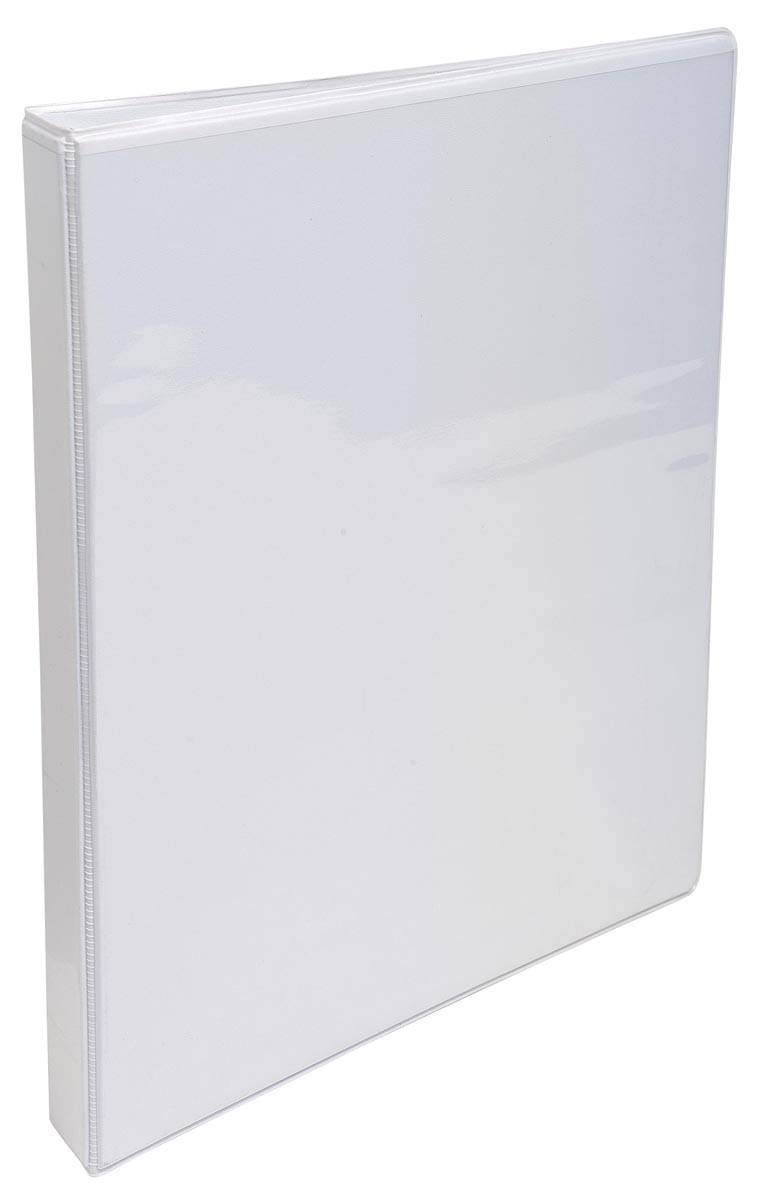 Exacompta Personaliseerbare ringmap Kreacover 4 ringen van 20 mm, rug van 3,4 cm, wit