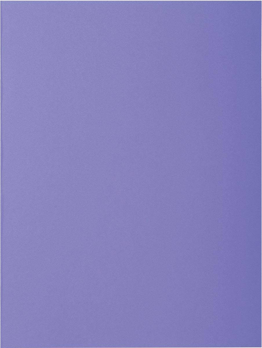 Exacompta Rock's 80 dossiermap, ft 22 x 31 cm, pak van 100, paars