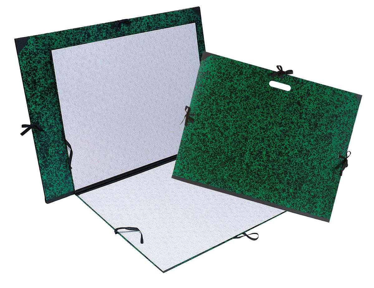 Exacompta tekenmap met linten ft 37 x 52 cm (A3)