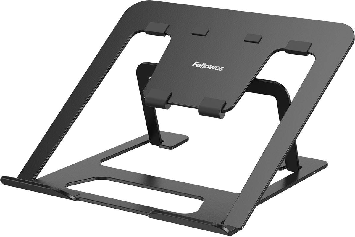 Fellowes Alumia draagbare laptopstandaard, zwart