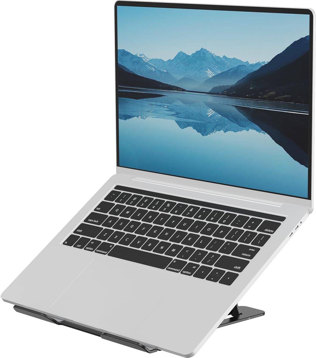 Fellowes Alumia draagbare laptopstandaard, zwart