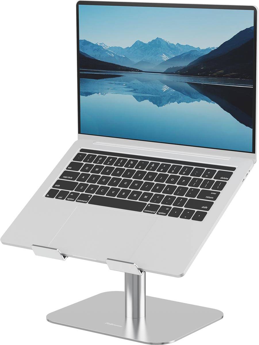 Fellowes Alumia kantelbare laptopstandaard, zilver