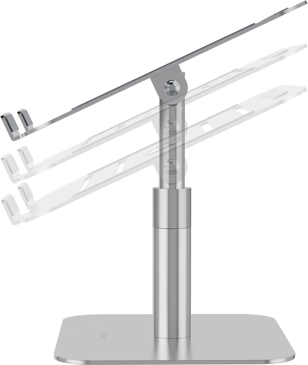 Fellowes Alumia kantelbare laptopstandaard, zilver