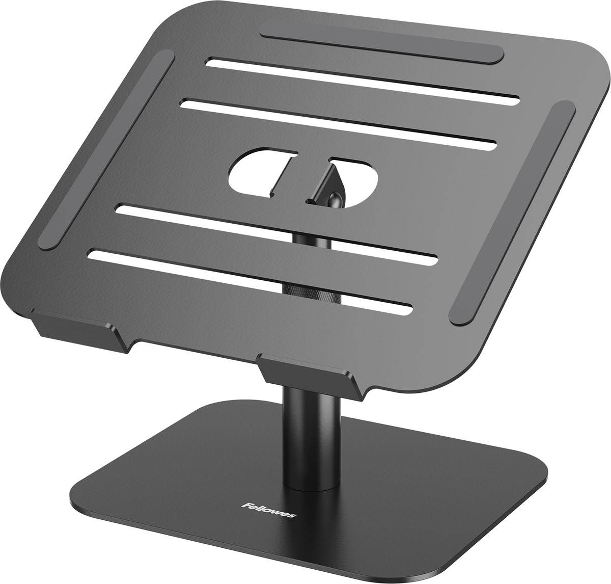 Fellowes Alumia kantelbare laptopstandaard, zwart