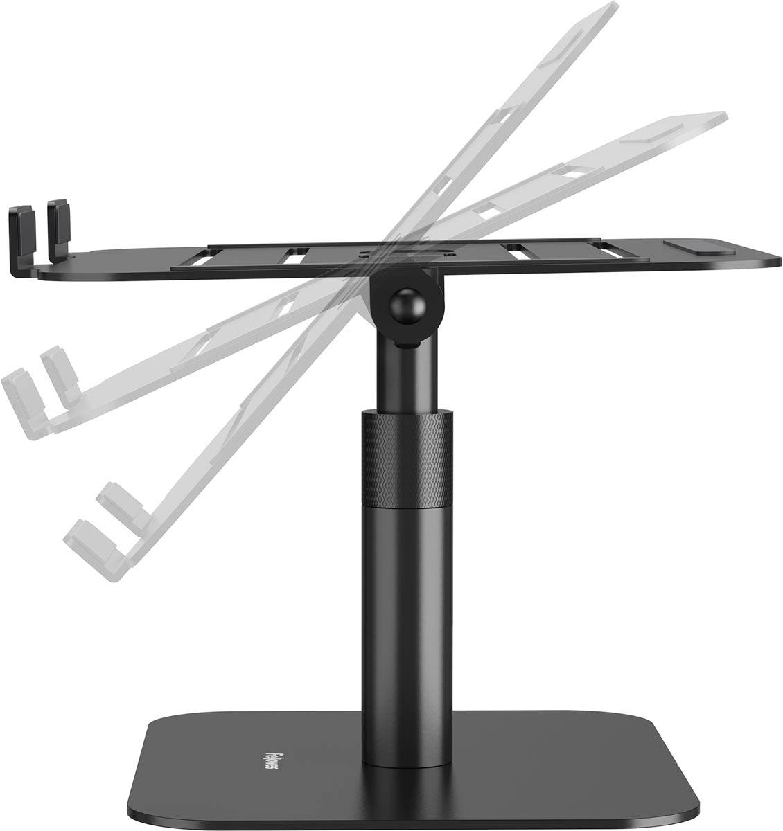Fellowes Alumia kantelbare laptopstandaard, zwart