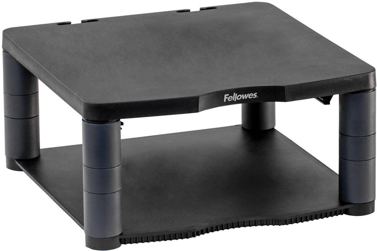 Fellowes beeldschermhouder in de hoogte verstelbaar (min. 64 mm tot 165 mm) met basis uit plastic