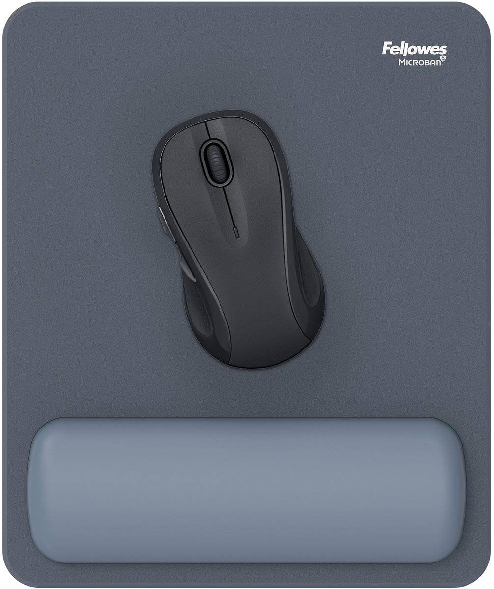 Fellowes Breyta muismat met polssteun, marine