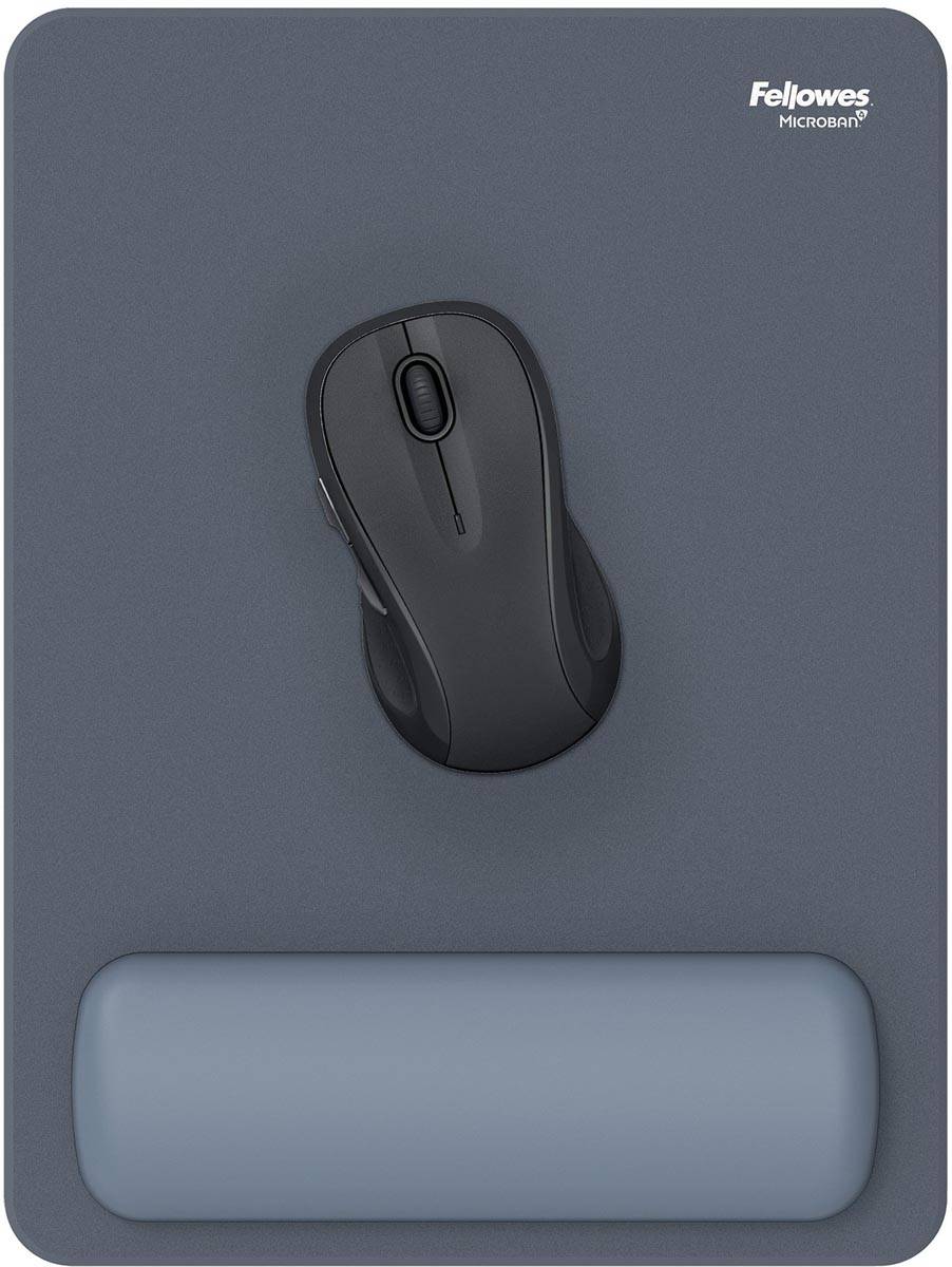 Fellowes Breyta muismat XL met polssteun, marine