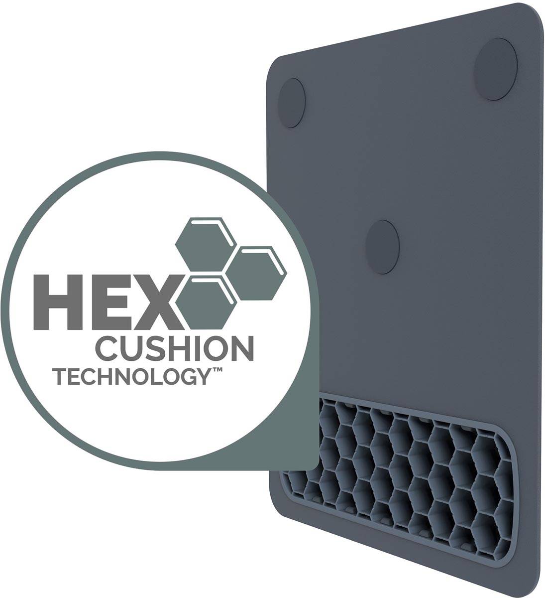 Fellowes Breyta muismat XL met polssteun, marine