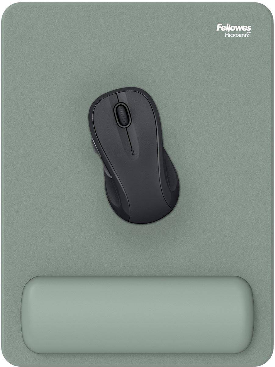 Fellowes Breyta muismat XL met polssteun, sage