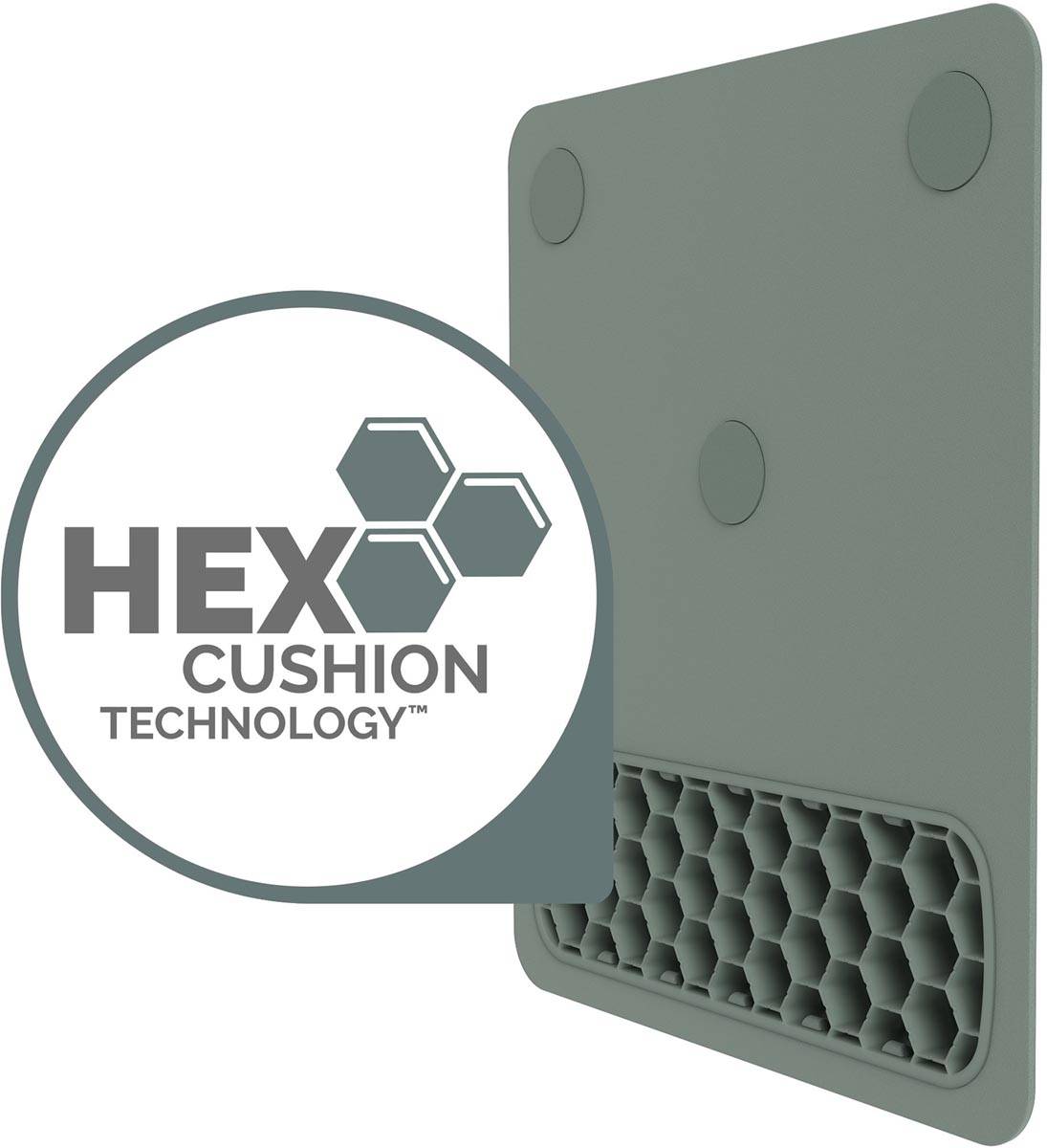 Fellowes Breyta muismat XL met polssteun, sage