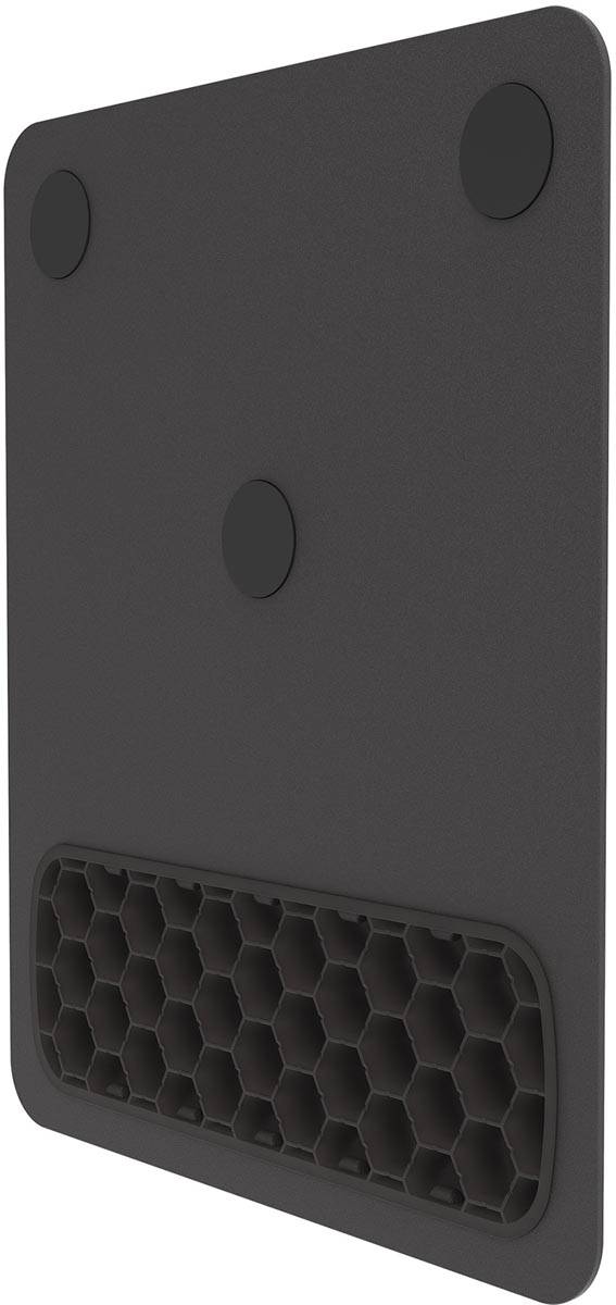 Fellowes Breyta muismat XL met polssteun, zwart