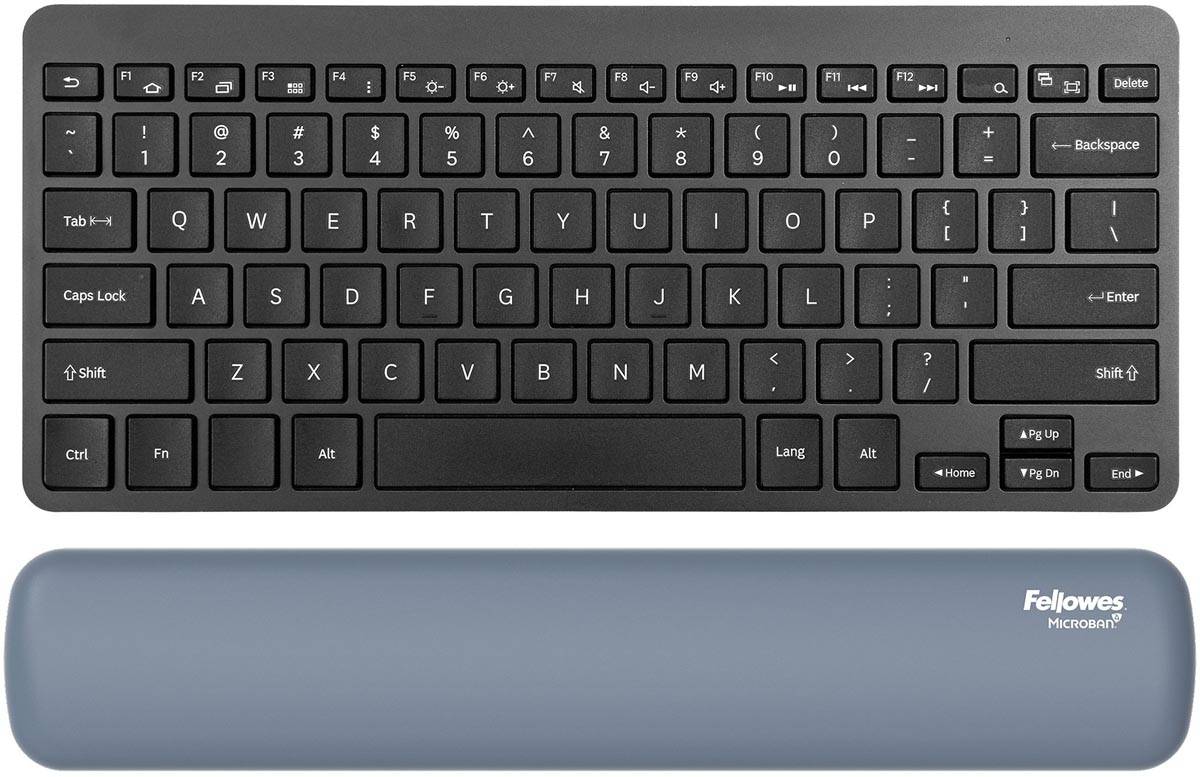 Fellowes Breyta polssteun voor compact toetsenbord, marine