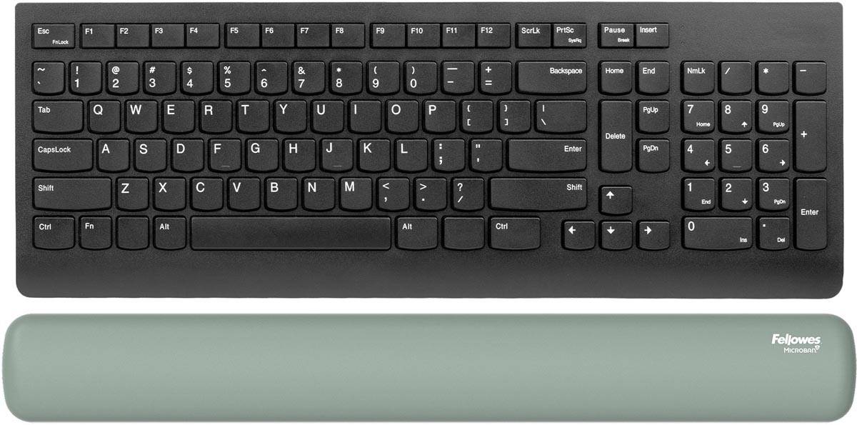 Fellowes Breyta polssteun voor toetsenbord, sage