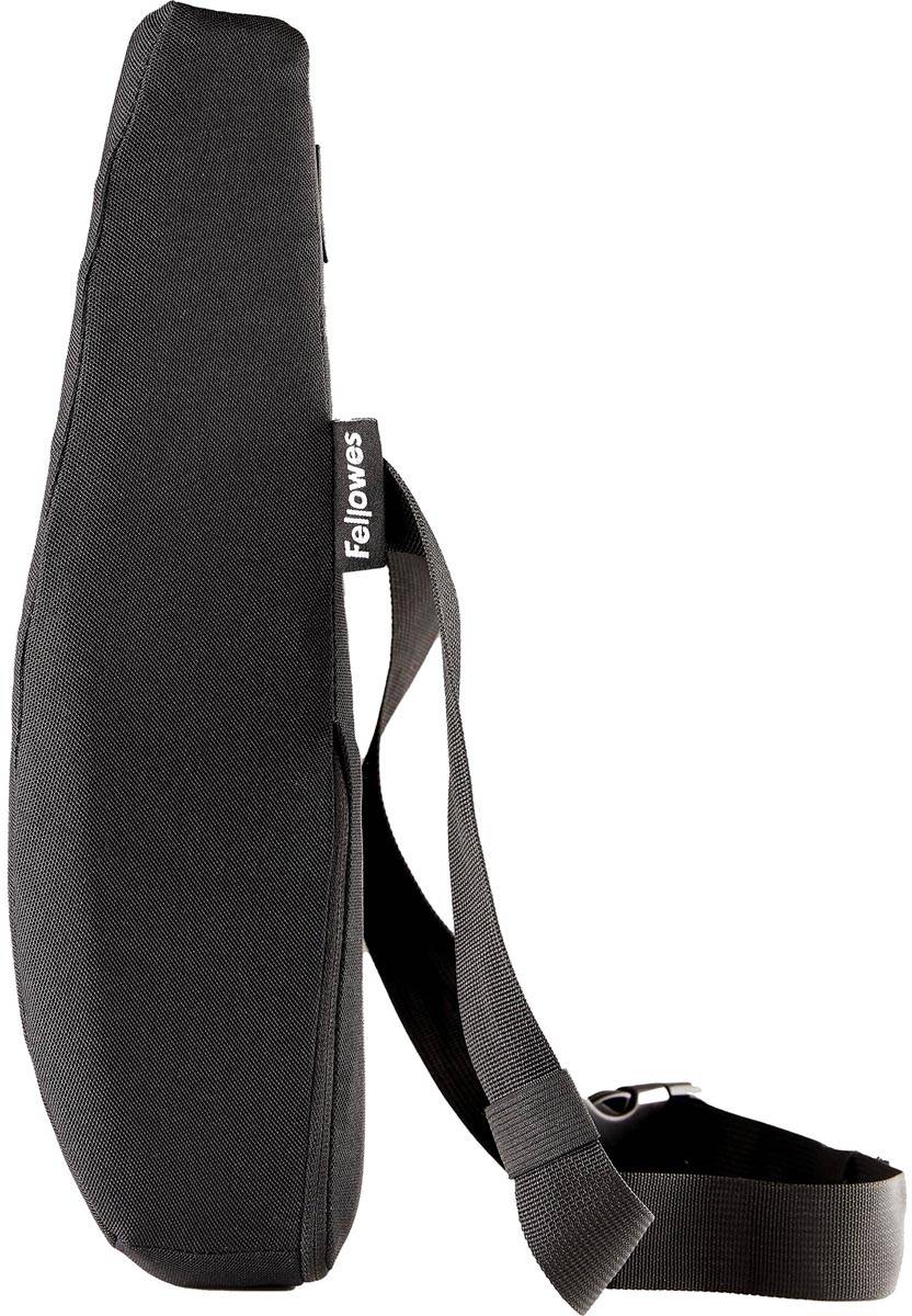 Fellowes Breyta rugsteun, zwart