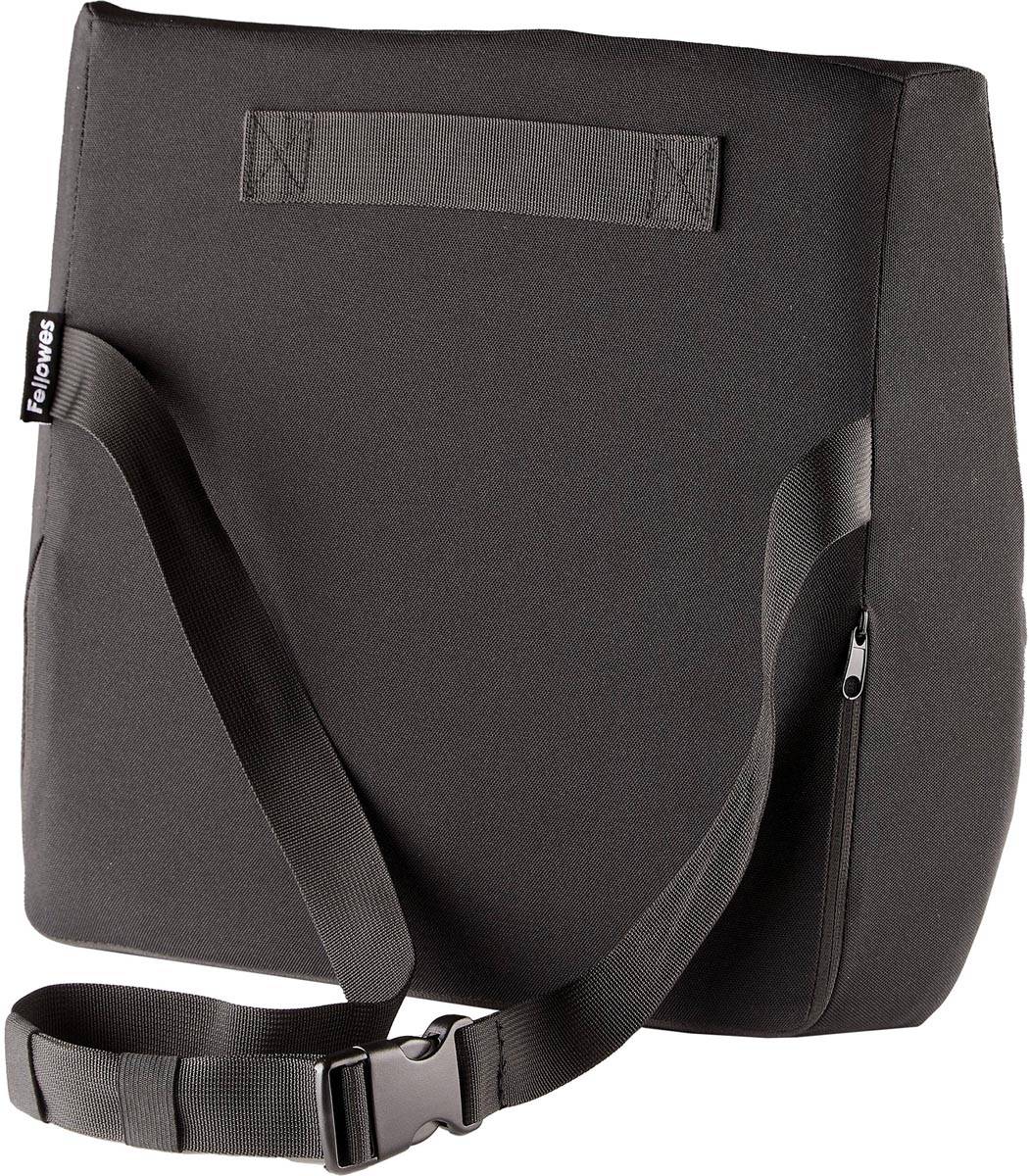 Fellowes Breyta rugsteun, zwart