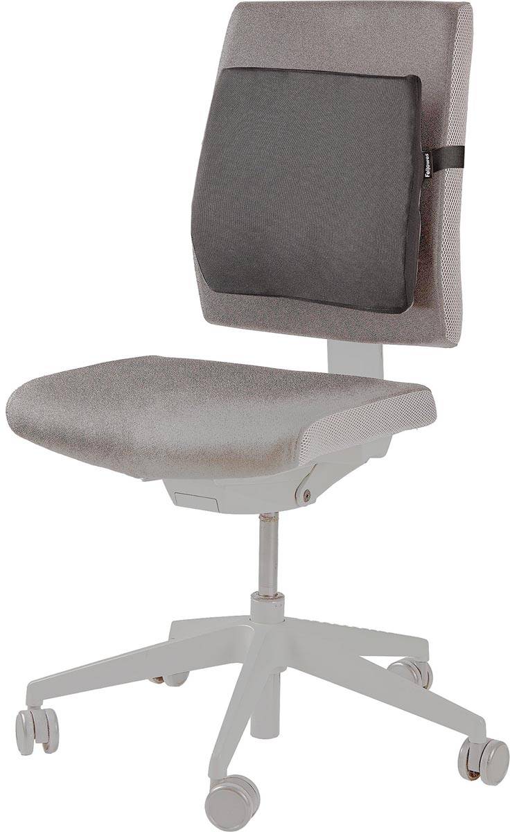 Fellowes Breyta rugsteun, zwart