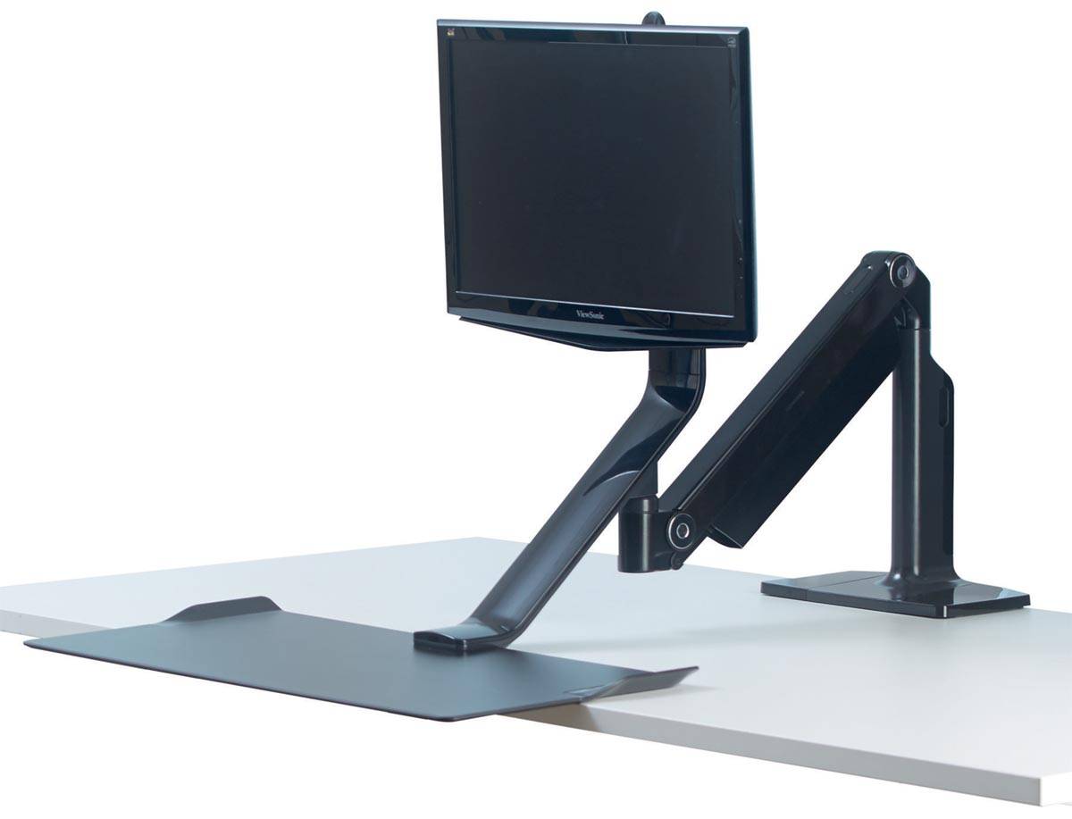 Fellowes Extend werkplatform, voor enkele monitorarm
