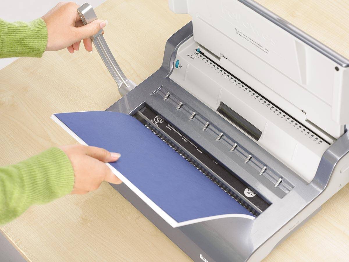Fellowes manuele inbindmachine Quasar Wire