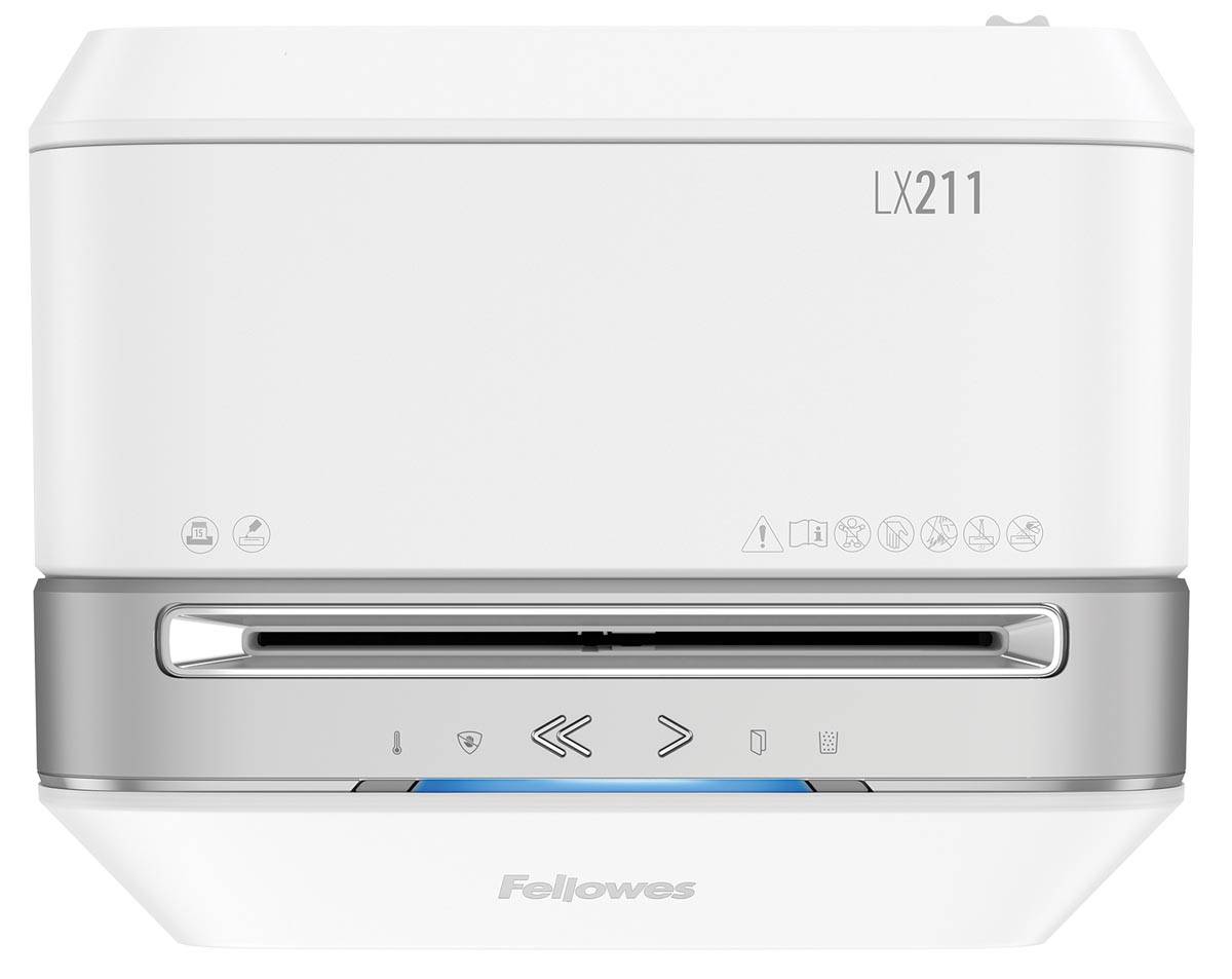 Fellowes Microshred papiervernietiger LX211, wit
