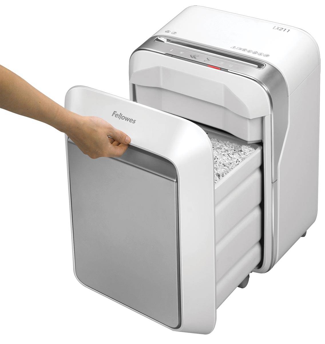 Fellowes Microshred papiervernietiger LX211, wit