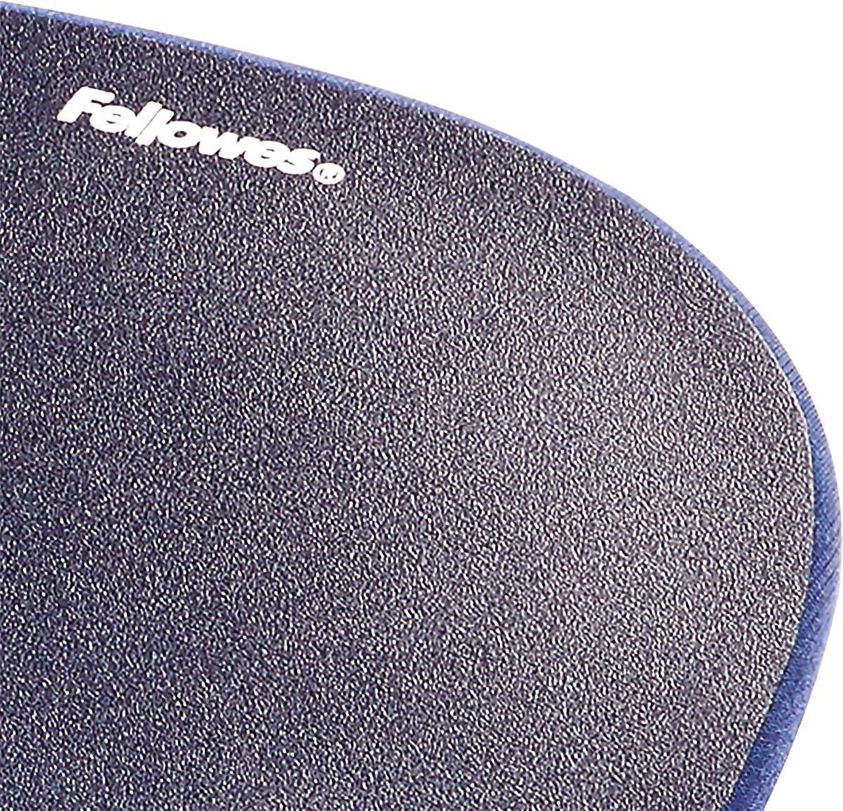 Fellowes muismat met polssteun Memory Foam saffier