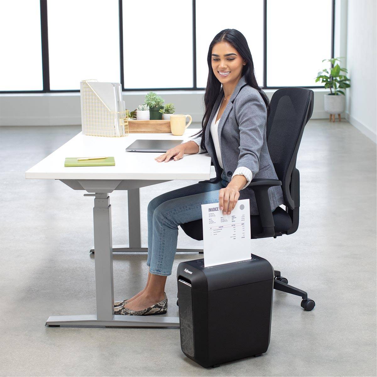 Fellowes Powershred papiervernietiger LX65
