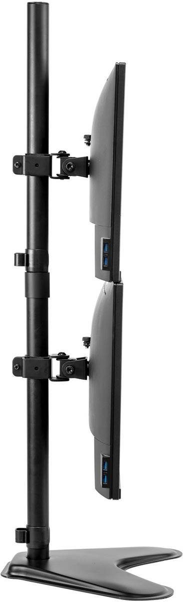 Fellowes Seasa  monitorarm, vrijstaand, voor 2 schermen, verticaal