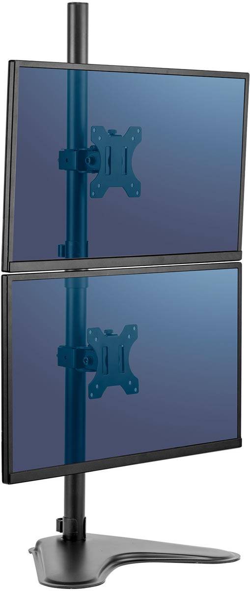 Fellowes Seasa  monitorarm, vrijstaand, voor 2 schermen, verticaal