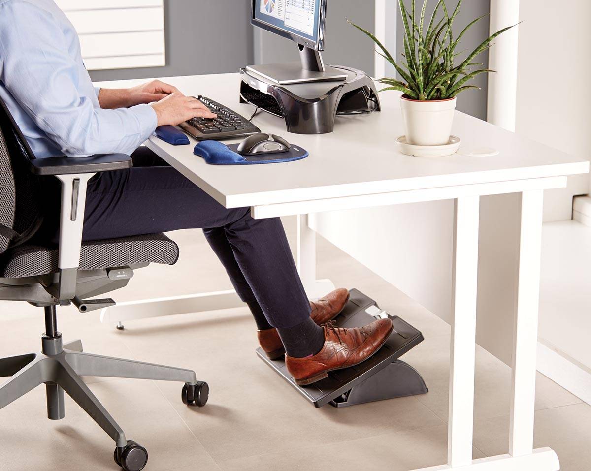 Fellowes voetensteun Microban