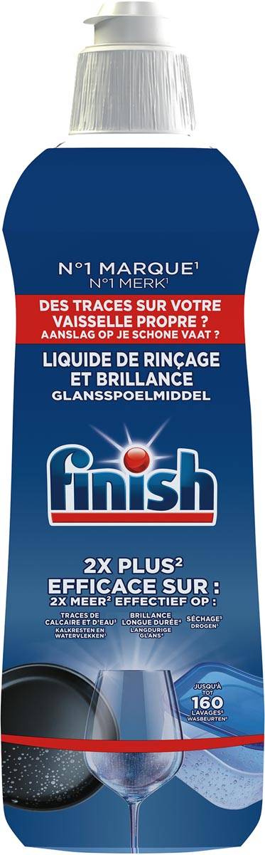 Finish glansspoelmiddel voor vaatwasser, flacon van 800 ml, regular