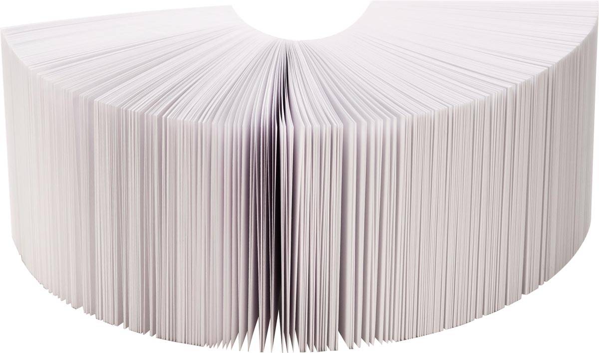 Folia Notes, ft 90 x 90 mm, gelijmd, wit, blok van 700 vel