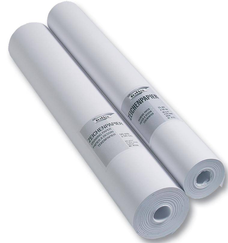 Folia tekenpapier ft 0,5 m x 25 m