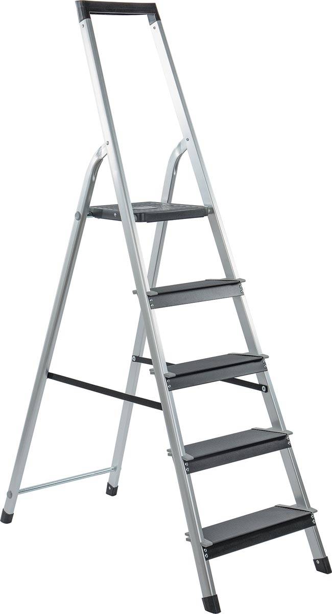 Galico trapladder aluminium power step, 5 treden