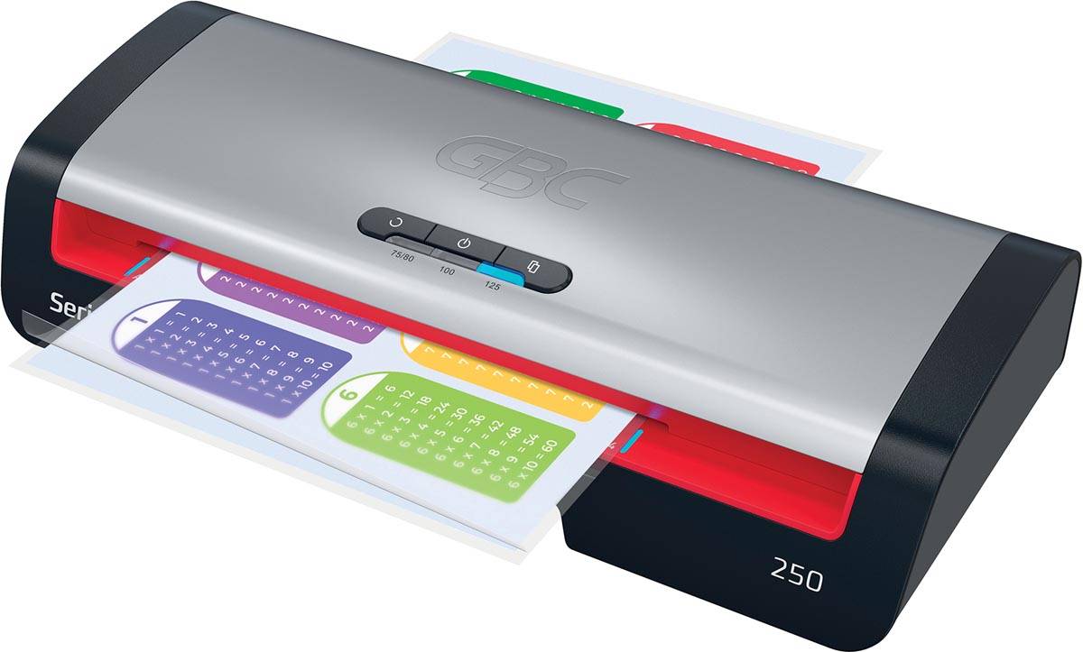 GBC lamineermachine 250 Office, voor ft A4