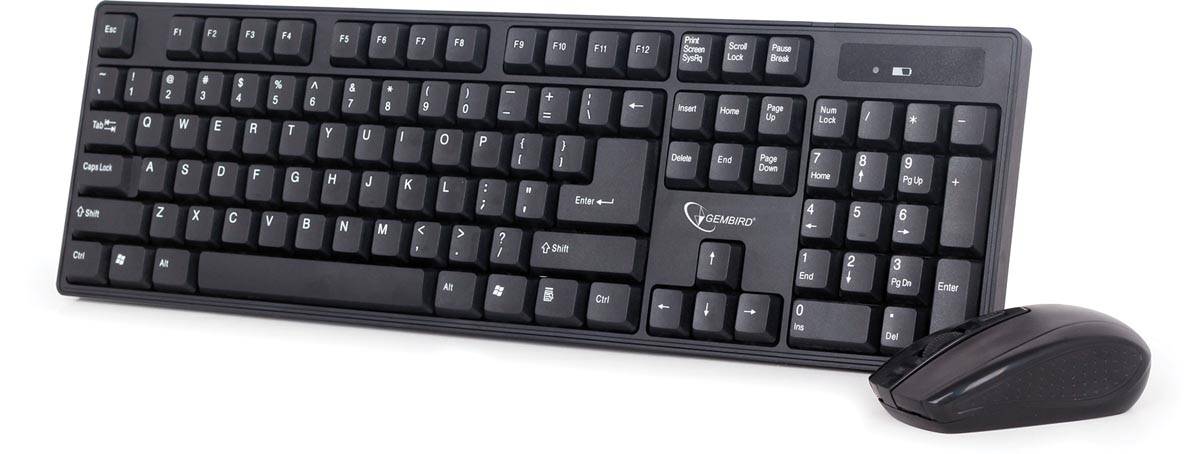 Gembird draadloze toetsenbord en muis, qwerty