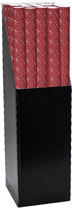 Geschenkpapier Silver Hearts, 70 cm x 2 m