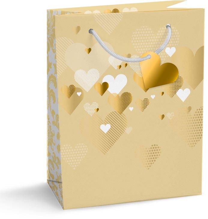 Geschenkzak Made In Heaven, L, 20 x 33 x 27 cm