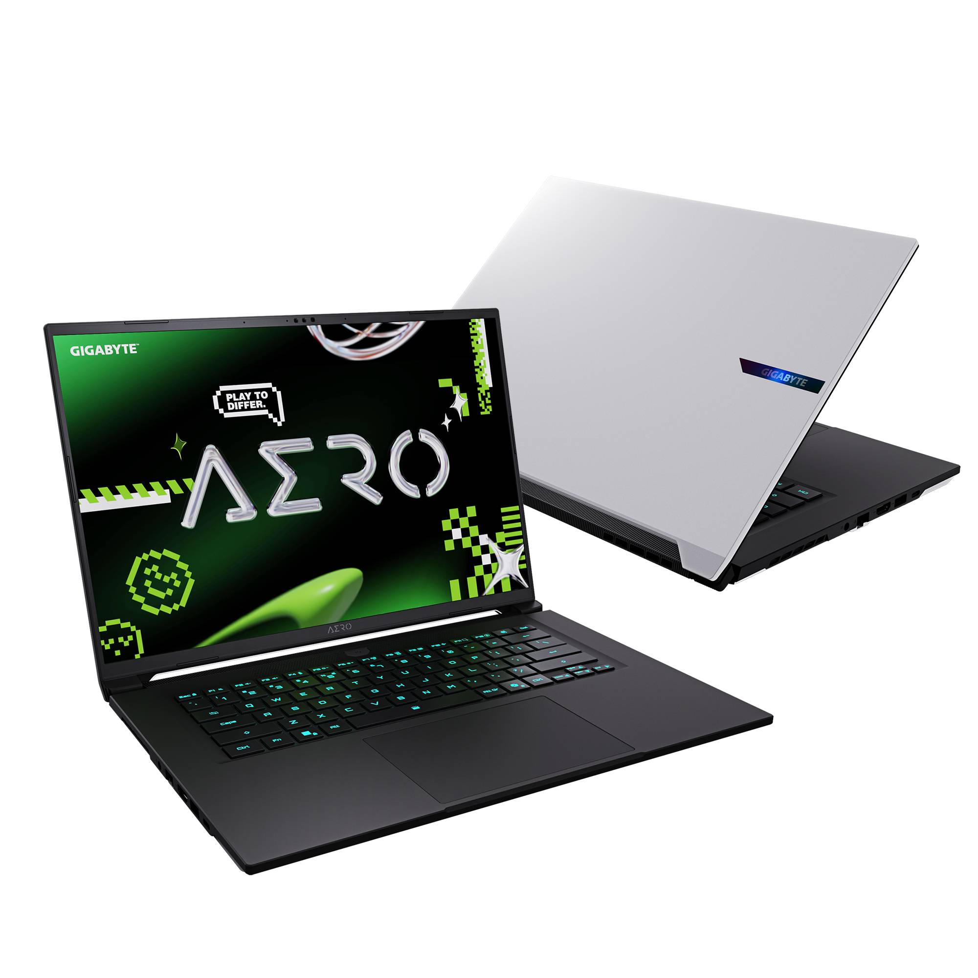 GIGABYTE AERO X16 2WHA3EEC65DP Copilot+ PC AMD Ryzen AI 9 HX 370 Laptop 40,6 cm (16") WQXGA 32 GB DDR5-SDRAM 2 TB SSD NVIDIA GeForce RTX 5070 Wi-Fi 6E (802.11ax) Windows 11 Pro Wit