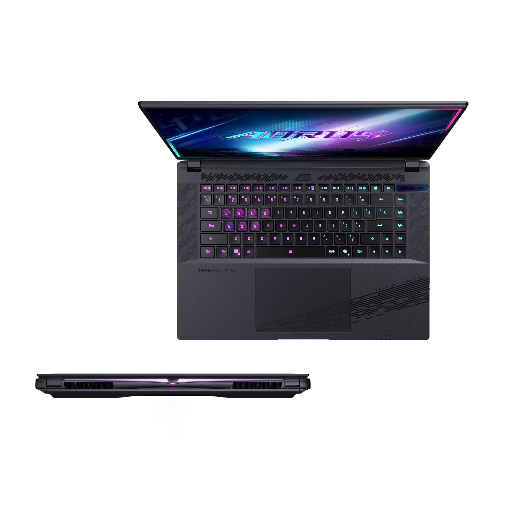 GIGABYTE AORUS ELITE 16 BWHC3EEC65SP laptop Intel Core Ultra 9 275HX 40,6 cm (16") Quad HD+ 32 GB DDR5-SDRAM 2 TB SSD NVIDIA GeForce RTX 5070 Wi-Fi 7 (802.11be) Windows 11 Pro Grijs