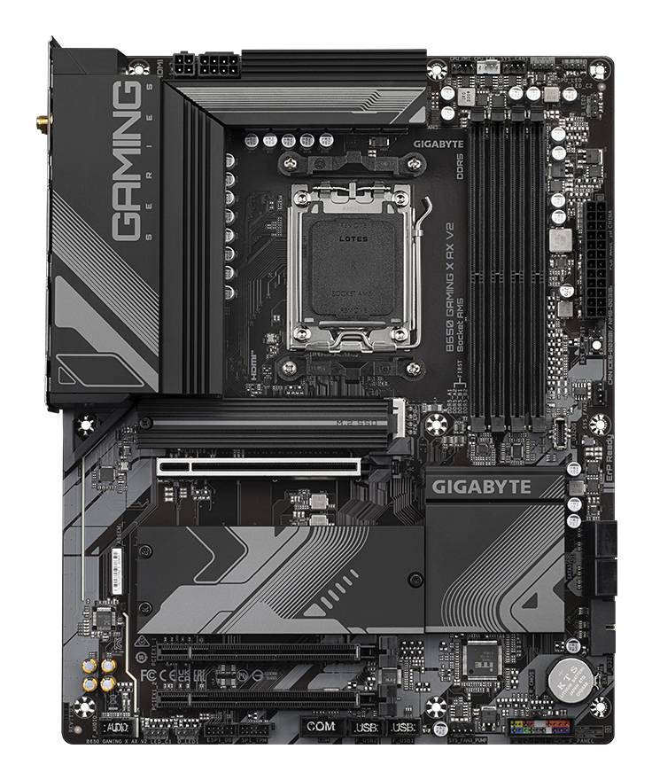 GIGABYTE B650 GAMING X AX V2 moederbord AMD B650 Socket AM5 ATX