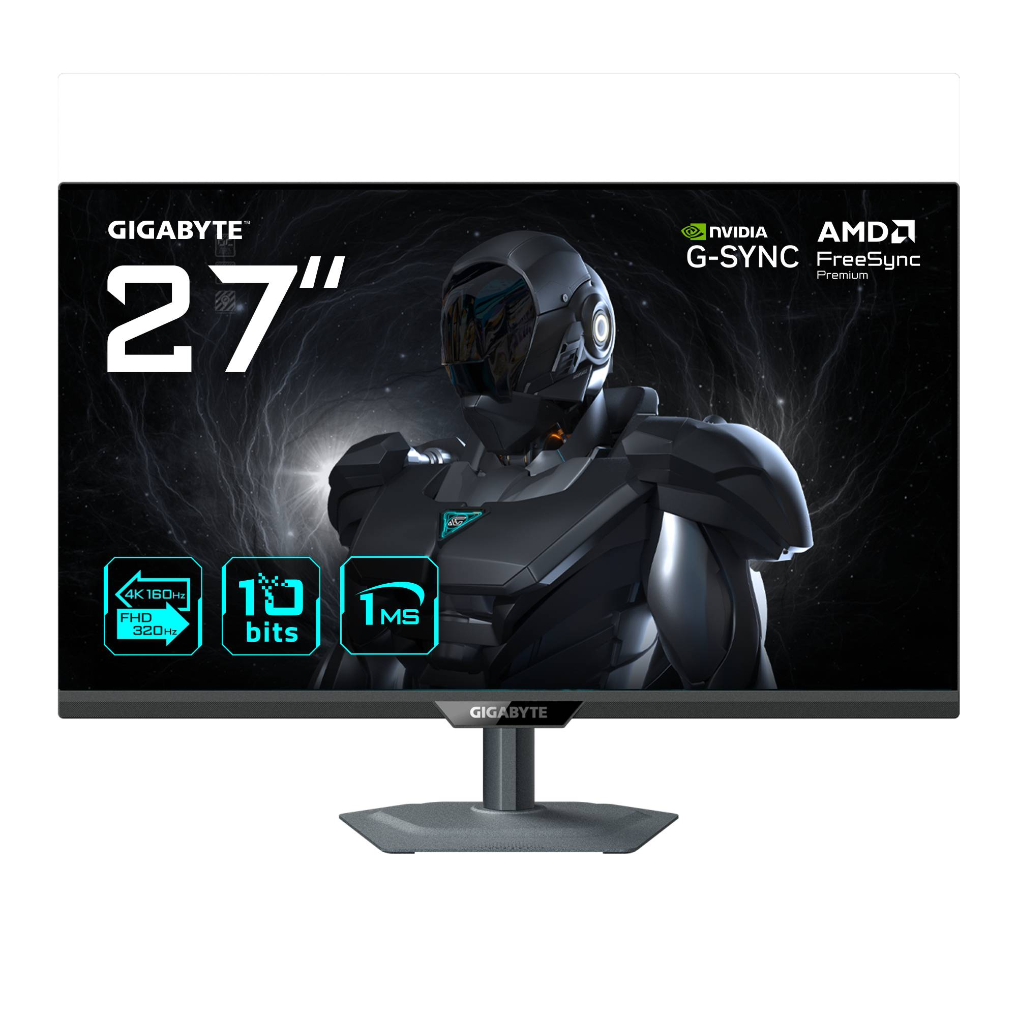 GIGABYTE G27UP computer monitor 68,6 cm (27") 3840 x 2160 Pixels 4K Ultra HD LED Zwart