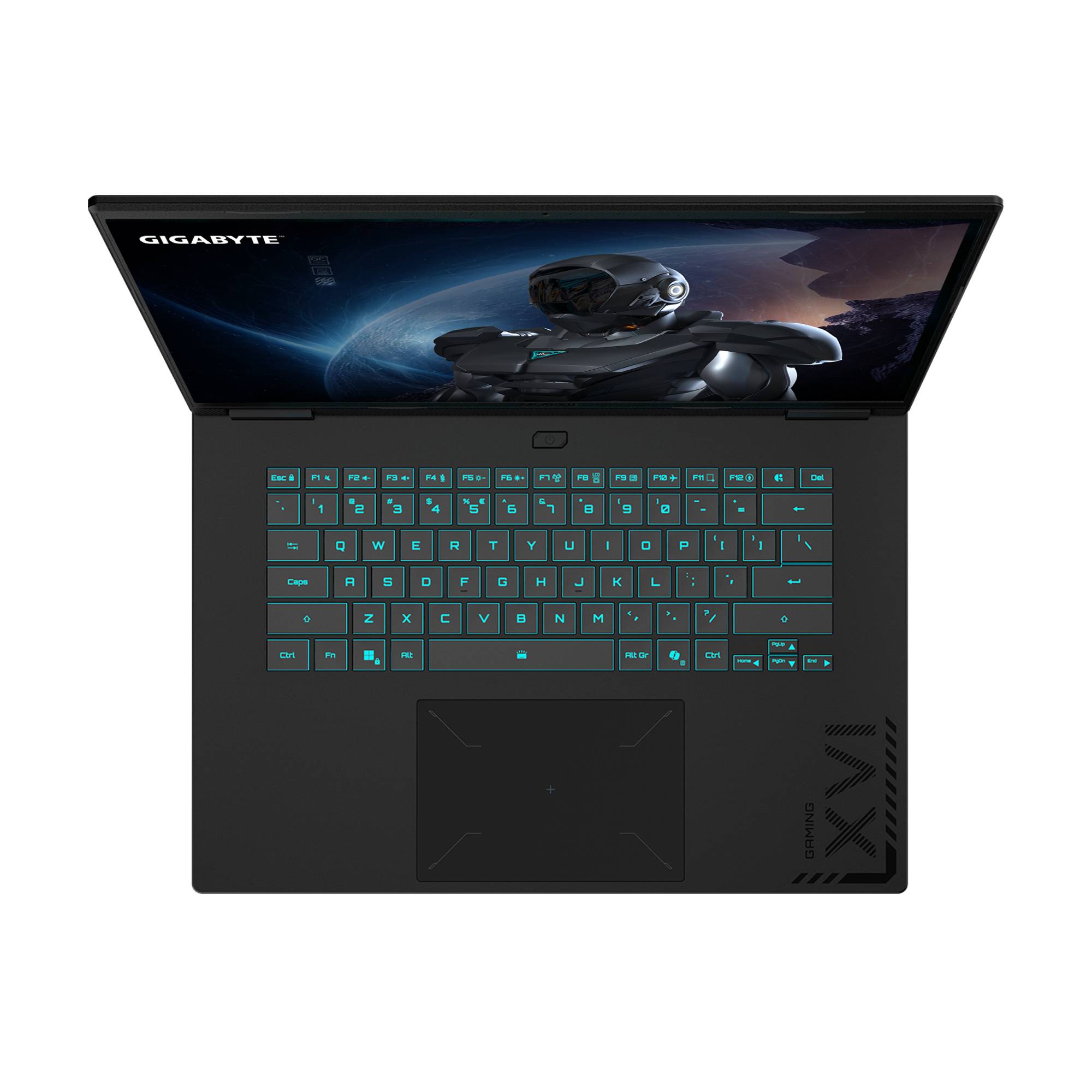 GIGABYTE GAMING A16 3VHK3EE864SH laptop AMD Ryzen™ 7 260 40,6 cm (16") WUXGA 32 GB DDR5-SDRAM 1 TB SSD NVIDIA GeForce RTX 5060 Wi-Fi 6E (802.11ax) Windows 11 Home Zwart