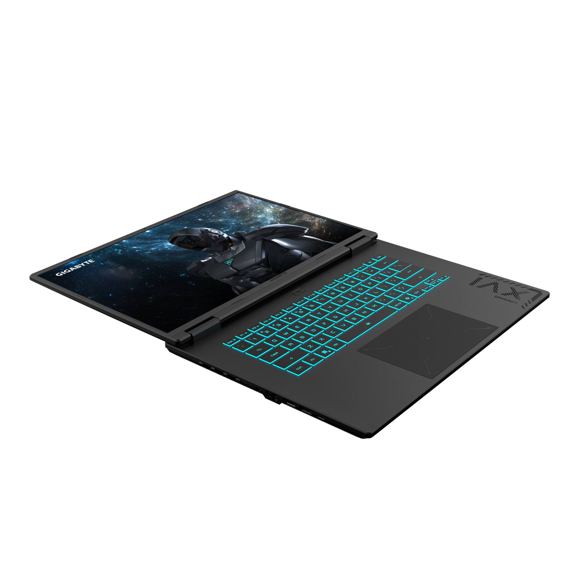 GIGABYTE GAMING A16 PRO DXHG4EECC4SH laptop Intel Core 7 240H 40,6 cm (16") Quad HD+ 32 GB LPDDR5x-SDRAM 1 TB SSD NVIDIA GeForce RTX 5070 Ti Wi-Fi 6E (802.11ax) Windows 11 Home Zwart